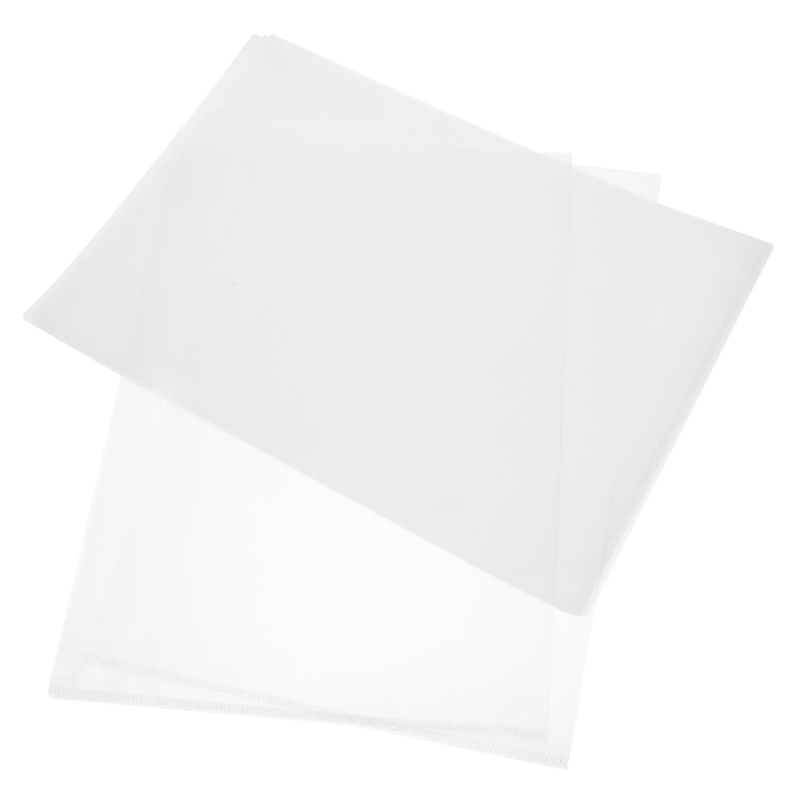100pezzi Cartelline Trasparenti Portadocumenti Eleganti e Funzionali Per Ufficio e Scuola Organizer Pratico Per Scrapbooking e Archiviazione Documenti