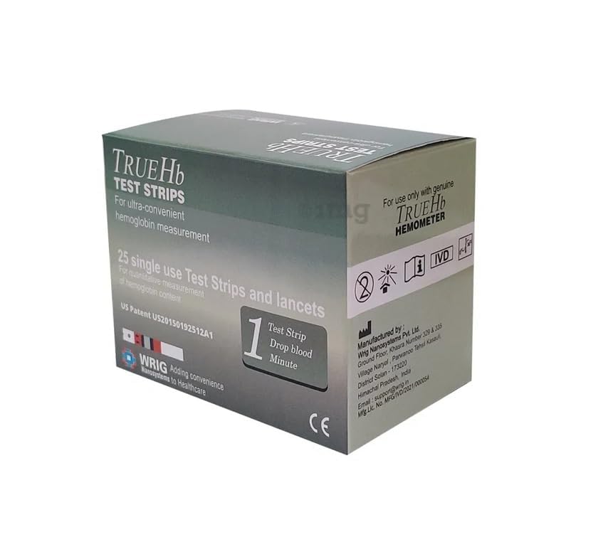 TrueHb Hemoglobin Strips (50 strips only)