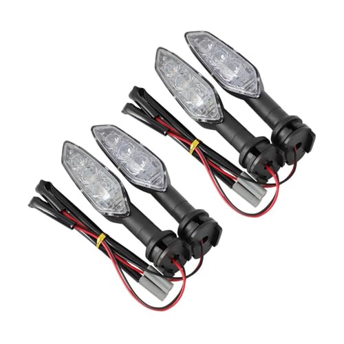 Clignotants blancs pour MT-07 MT-09 et Tenere 700 | Pack de 4 pièces pour moto