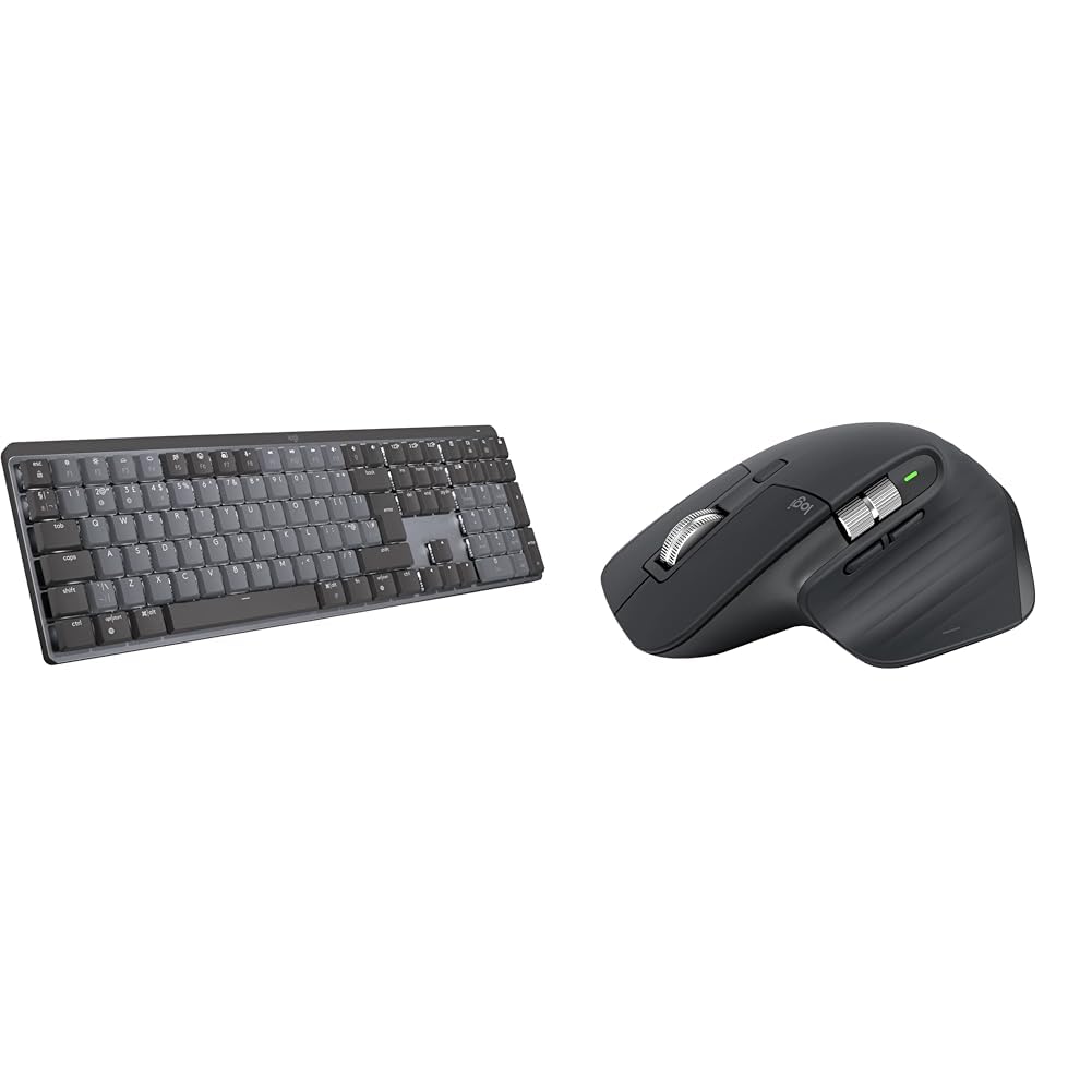 Logitech Mx Mechanical Wireless Illuminated Performance Keyboard, Linear Switches, Backlit Keys, Blu-image-11