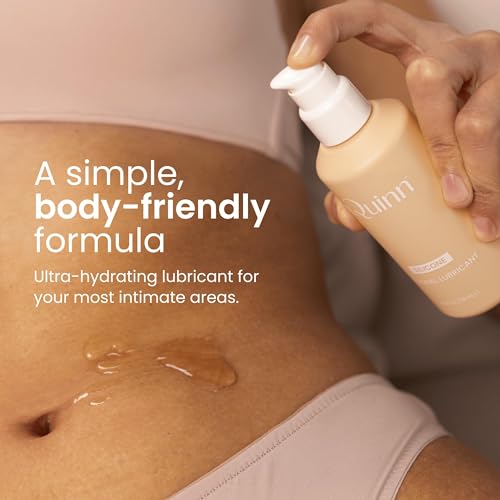 Quinn Wellness 4oz Silicone-Based Personal Lube, Organic Hypoallergenic & Hydrating Lubricant for Her, Him & Couples, Unscented Moisturizing Lubrication - Image 3