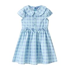 Blue Checkered Dress