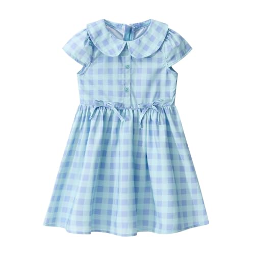 Little Bitty Strawberry Dresses Toddler Girls Cotton Sleeveless Casual Beach Summer Sundress Swing Princess Dress Size 2-6T