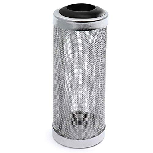 Ailindany 16mm Aquarium Inflow Inlet Filter Stainless Steel Fish Shrimp Mesh Net Filter Guard,Fish Tank Intake Strainer Pre-Filter Cover