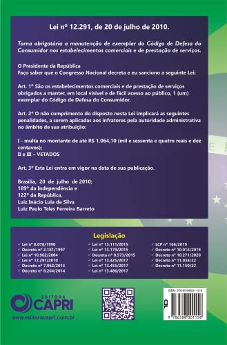 Código de Defesa do Consumidor 2023