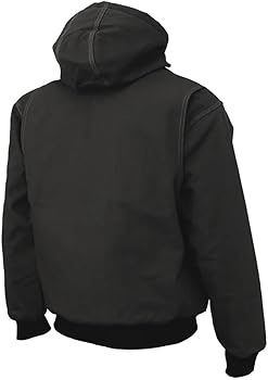 ジャケット・アウター HOODED BOMBER TRACK JACKET BLACK SIZE 1 419d7I3WEFL._AC_UY350_.jpg