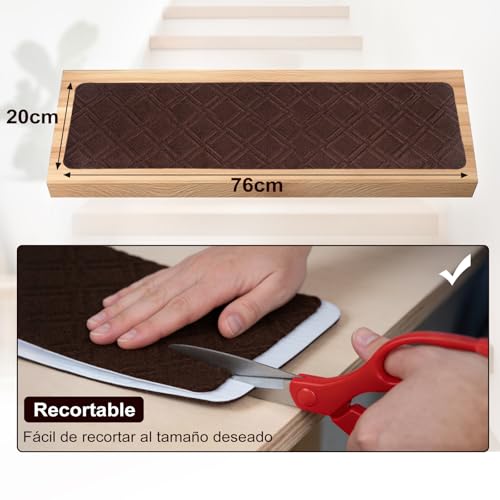 La mejor selección de Alfombras de escalera los mejores 5. 5 Imagen adicional