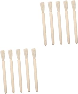 ULTECHNOVO 10 Pcs Laboratory Brush Keyboard Duster Mini Broom Hair Brush Cleaner Premium Laboratory Brush Laboratory Glassware Brush Experiment Brush Laboratory Brush Balance Brushes