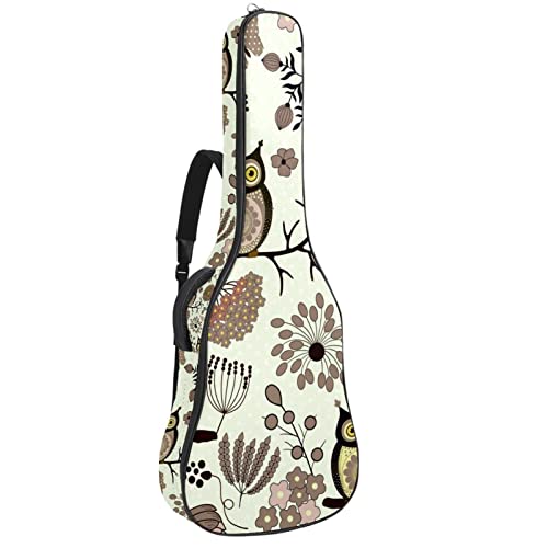 Sac à dos guitare acoustique étanche avec organiseur de sac et poches