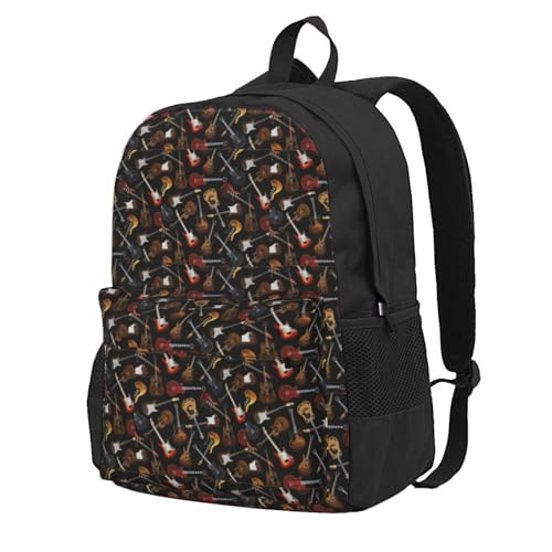 Sac à dos léger de grande capacité guitares pour trajets quotidiens et sport