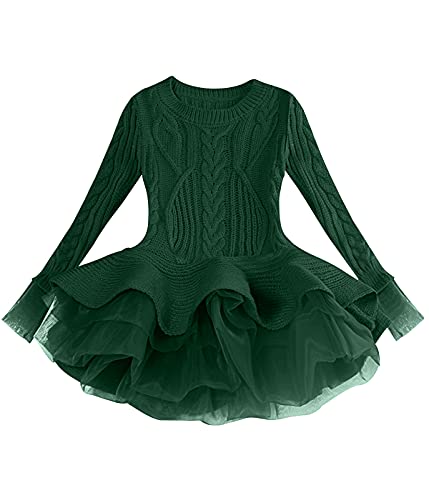 Image of FKKFYY Long Sleeve Fall Sweaters for Girls