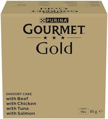 GOURMET Gold Tartelette, Comida Húmeda para Gato Adulto, Paté, Su...