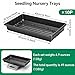 EXTYQWC 10 Plant Growing Trays,Plant Tray, Seed Tray, Seedling Tray, Propagation Tray, Plant Trays for Seedlings, Planting Trays, Seedling Starter Tray(No Drain Holes)