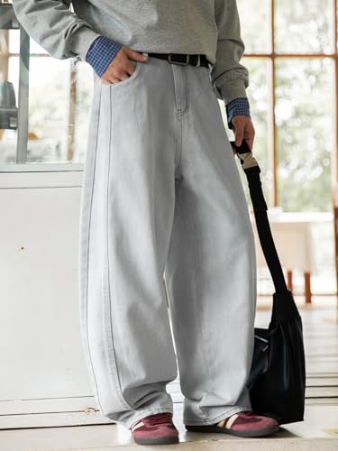 CAONAT バギーヒップホップジーンズ Large