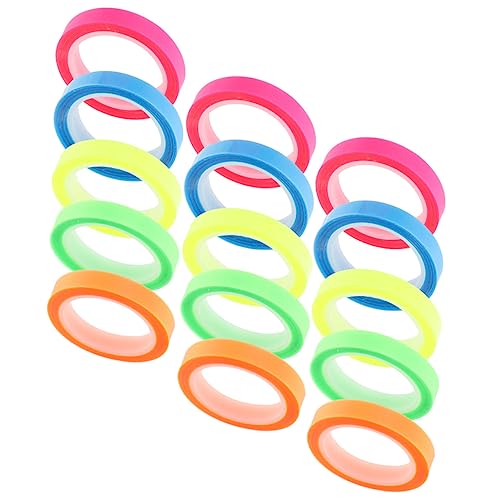 Generic �u�b�N�^�u �n�C���C�g�e�[�v ���� �h�� ���O���\ 15�F �Ǐ��p�}�[�J�[ ���o�T�|�[�g �w�K�x�� �S���C���f�b�N�X �^�u�t������ (500.00X0.80X0.10CM)