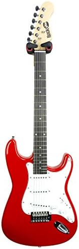 RockJam Wall Mountable Universal Guitar Hanger with Padded Arms