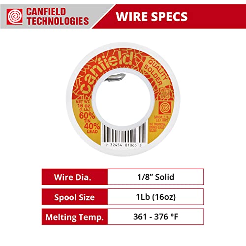 Canfield 60/40 Solder For Stained Glass #TOP2