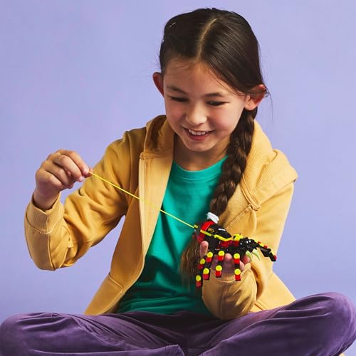 Creator 3 in 1 Animali Selvatici: Ragno Trasformista, Giocattolo Trasformabile in 3 Diverse Figure come Scorpione e Serpente Snodabili, Giochi Creativi per Bambini e Bambine da 7 Anni 31159 - Lego - Immagine 1