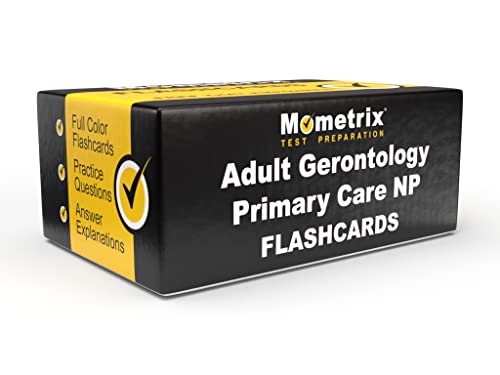 Adult Gerontology Primary Care Nurse Practitioner Study Cards: Agnp Certification Review Cards With Practice Test Questions [Full Color Cards] #TOP2