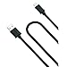 Cygnett Source Lightning to USB-A Cable Fast Charge and Data Sync 1M 1 Metre Apple - Braided Black