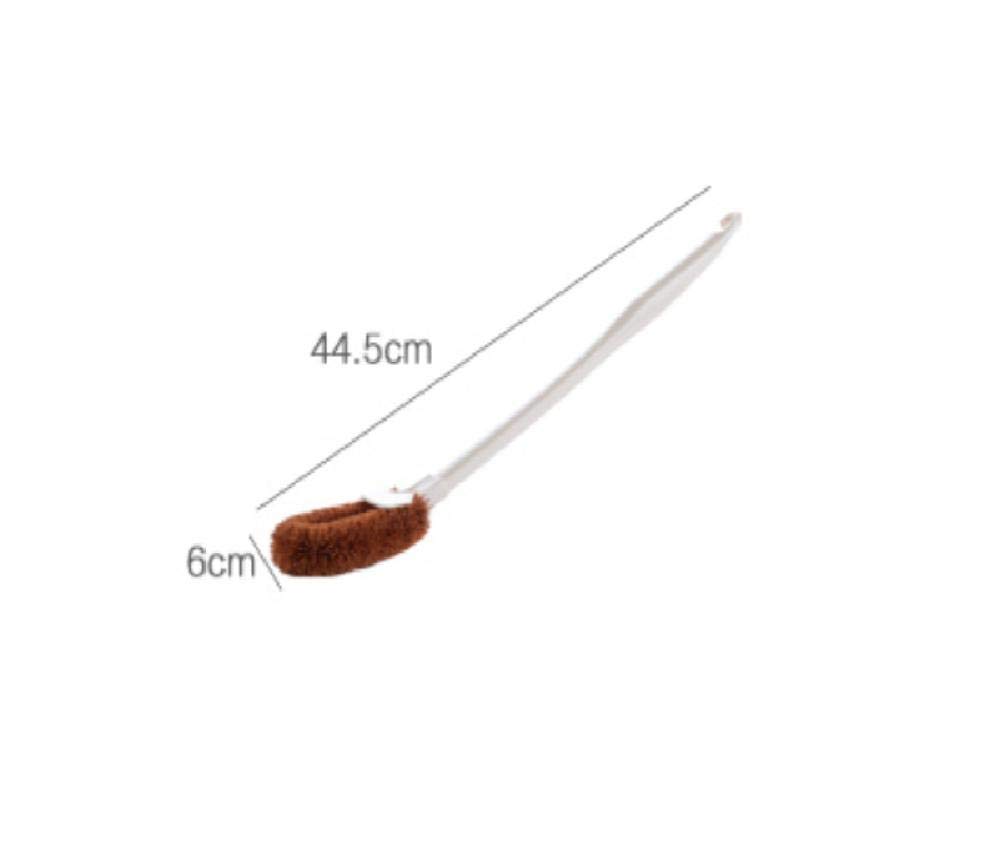 Szczotka toaletowa z szybkim suszeniem, Plastikowa szczotka do toalety z uchwytem i uchwytem 44,5 x 6 cm