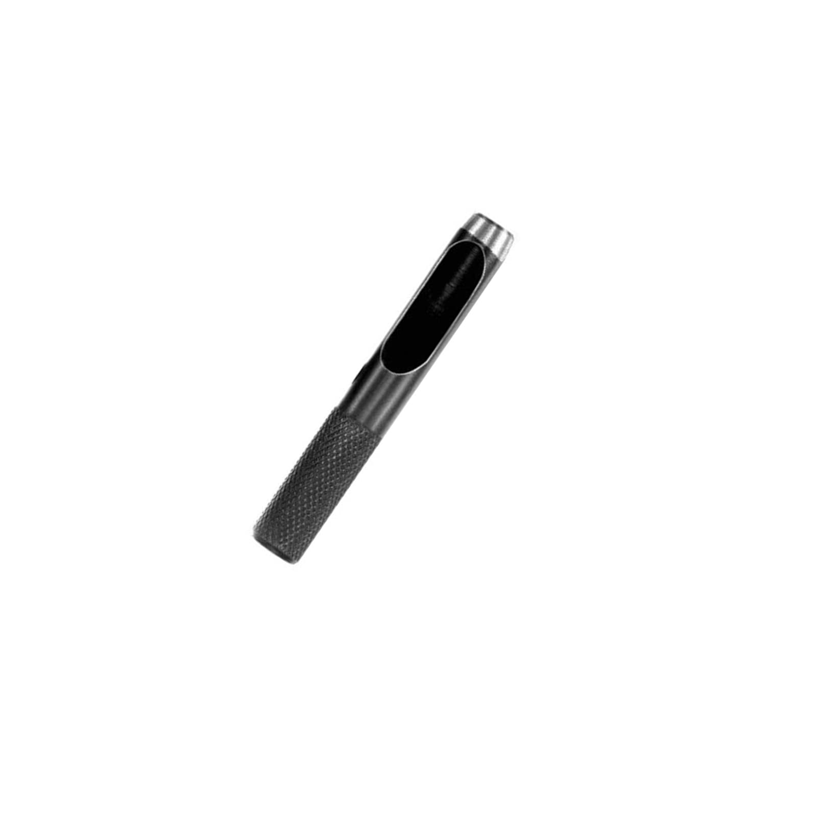 Perforadora redonda de 10 mm, cortador hueco, acero de alto carbono, herramientas de perforación de cuero para papel, plásticos, lona, bolsas de cinturón DIY
