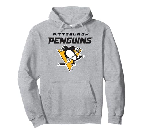 Pittsburgh Penguins Power Play Gray Officially Licensed Pullover Hoodie