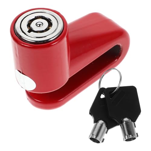 SOPOTUTU Candado De Disco para Freno De Bicicleta Alarma Antirrobo para Manillar De Moto Resistente para Bicicleta Scooter Eléctrica