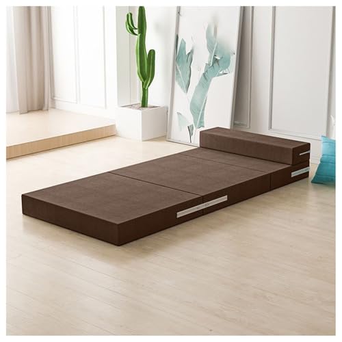 Colchón plegable de espuma viscoelástica, funda lavable de 2/3/4 pulgadas, ideal para invitados, camping, yoga, viajes por carretera, solución portátil y cómoda para dormir