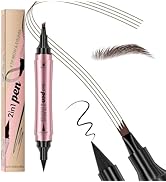 Microblading Eyebrow Pen - 2024 New Eyebrow Pencil Magical 2-in-1 Dual-Ended Eye Brow Pencils for...