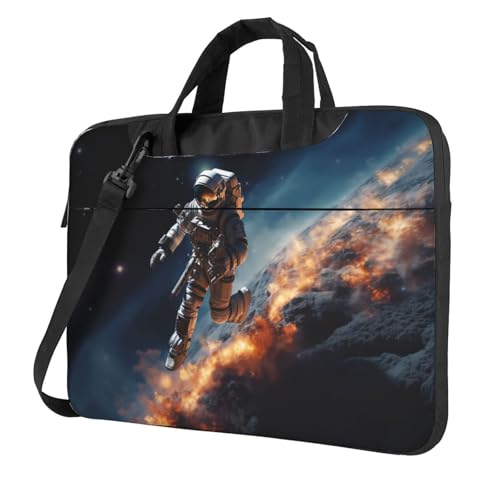 Sac ordinateur portable astronaute ergonomique anti-rayures avec sangle épaule