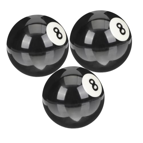 Balle de billard noir résine accessoire rechange piscine enfant TOYANDONA