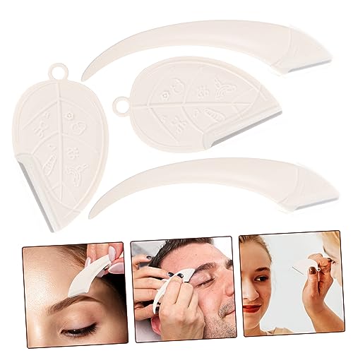 HONMEET 4 Pçs Barbeador Ferramentas De Beleza Lâmina Facial Para Mulheres Lâminas Faciais Para Mulhe