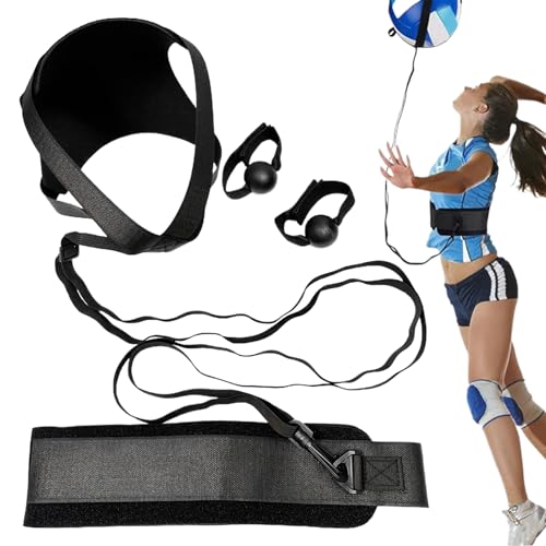 Entrenador de Vóley, Entrenador De Remates Y Saques Para Práctica Individual, Banda de Rebote para Voleibol de Playa con de Práctica para Saques, Recepciones y Remates en Interior y Exterior