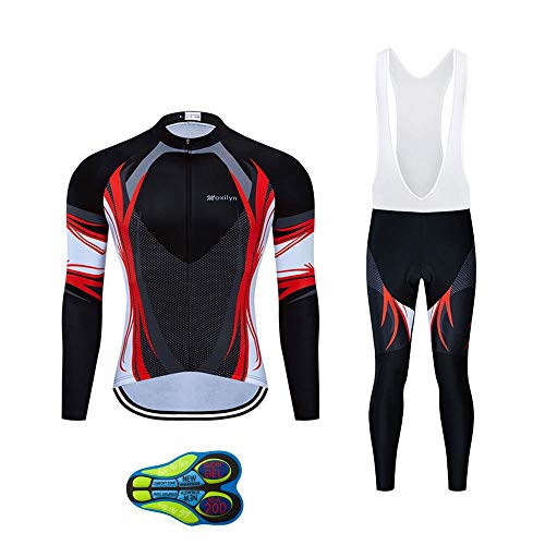 Tenue vélo homme manches longues Moxilyn pour rouler confortablement en XXL