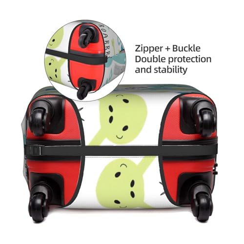 Housse de bagage dinosaure extensible pour ne plus perdre sa valise XL