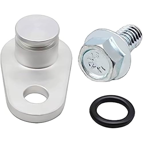 NLQR Kick Down Detent Cable Block Off Plug Removal Eliminator Turbo U Compatible with all TH350 transmissions 305 327 350 383 283 307 400 5.0L 5.7L V8 Aluminum