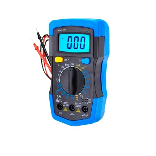 Multímetro Digital E Alicate Amperímetro Kit Instrumentação