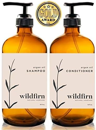 Wildfirn Moroccan Argan Oil Shampoo and Conditioner (2 x 16oz.)