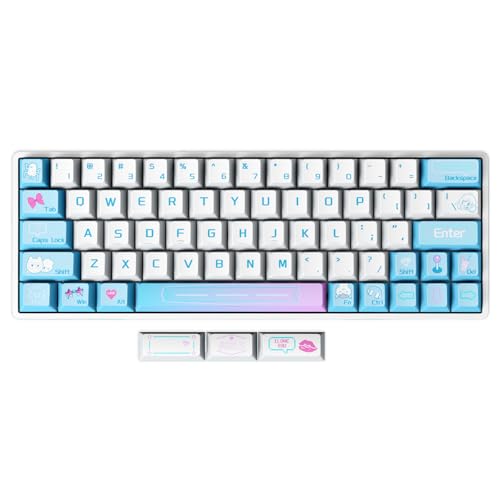 GATERON SIKAKEYB Castle HM66 TKL �n�C�p�[���C�Q�[�~���O�L�[�{�[�h ���߉\�ȍ쓮 GH60-60% 66�L�[�Ή� - Esports Tenkeyless RGB PBT �L�[�L���b�v USB-C ���C�W�F�C�h�X�C�b�`