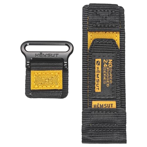 Rugged Nylon Sports Strap Compatible with Carbinox Edge/Blaze Round/Blaze S/X-Ranger/Vortex/Vesta/Blaze Square,Suunto Run 2/Vertical/9 Peak/9 Peak Pro/5 Peak/Race 2, T-Rex 3 Pro 48mm(not 44mm) by DAVILANE - Used condition - US$17.78