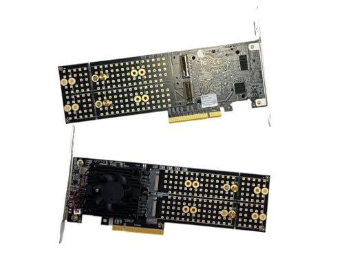 Tarjeta M.2 NVMe de 4 puertos con chip PLX8747 directo para servidores TrueNAS 2