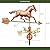 Good Directions Trotting Horse Weathervane, Pure Copper