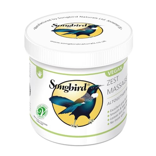 Songbird Naturals Vegan Zest Massage Wax 550g