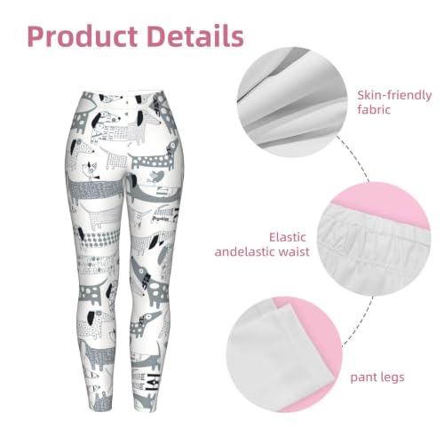 Leggings de perro salchicha ropa de gimnasio de mujer mallas deportivas elasticas 6