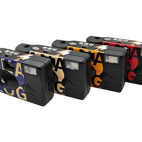 Analog Disposable Camera W/Flash + Development & Digital Uploads (Yellow) | 35Mm Film Single-Use Camera, 24 Exposures, Pictures Sent To Your Phone #TOP2