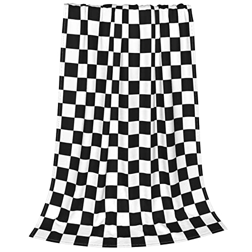 Couverture en flanelle drapeau à carreaux de course plusieurs tailles lit canapé - 3
