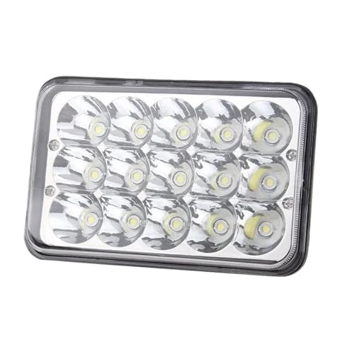Phare LED carré 4x6 optique moto faisceau haut bas suzuki drz tuning