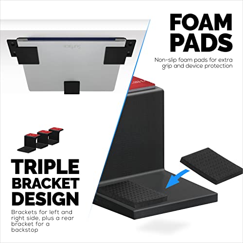 Support adhésif pour ordinateur portable robuste pour MacBook et Surface