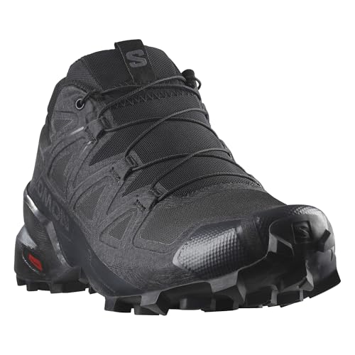 SALOMON Speedcross, Zapatillas de Trail Running Hombre, Black Black Quiet Shade, 41 1/3 EU - imagen 5
